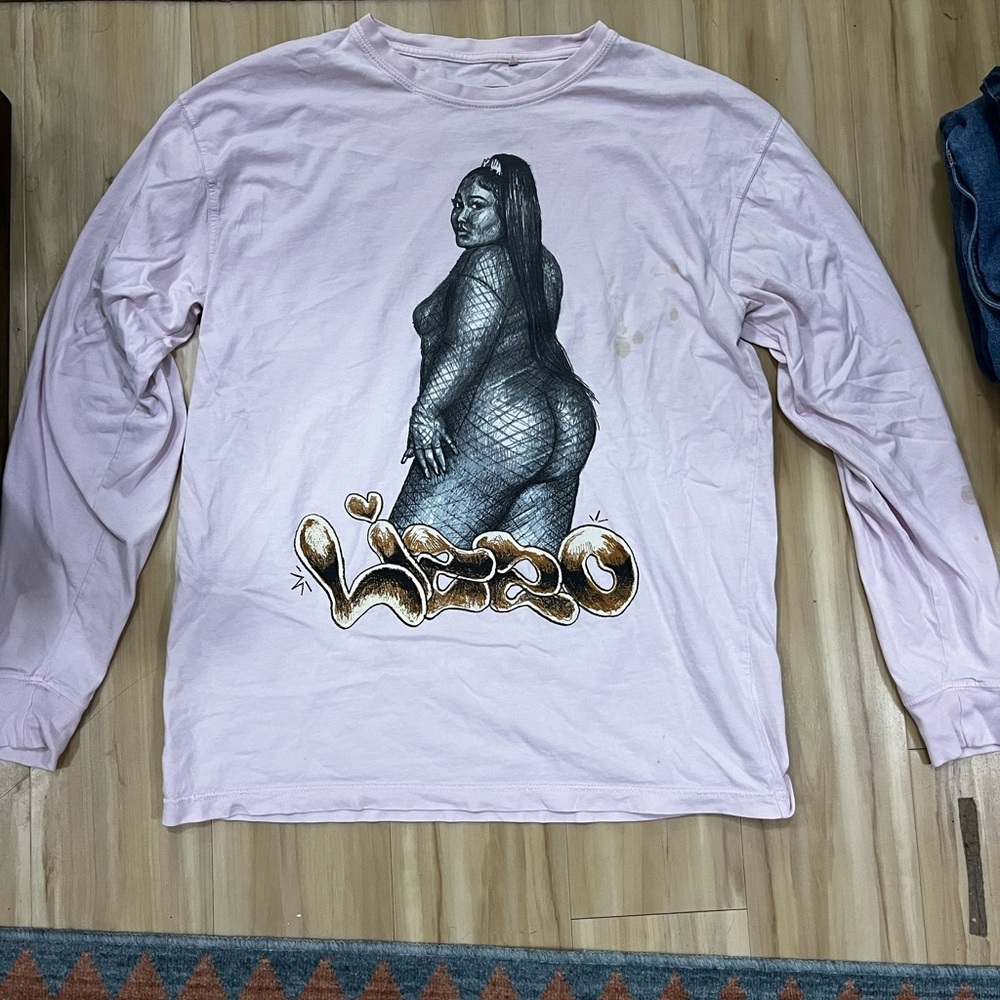 Lizzo branded Lizzo special tour long sleeve tee